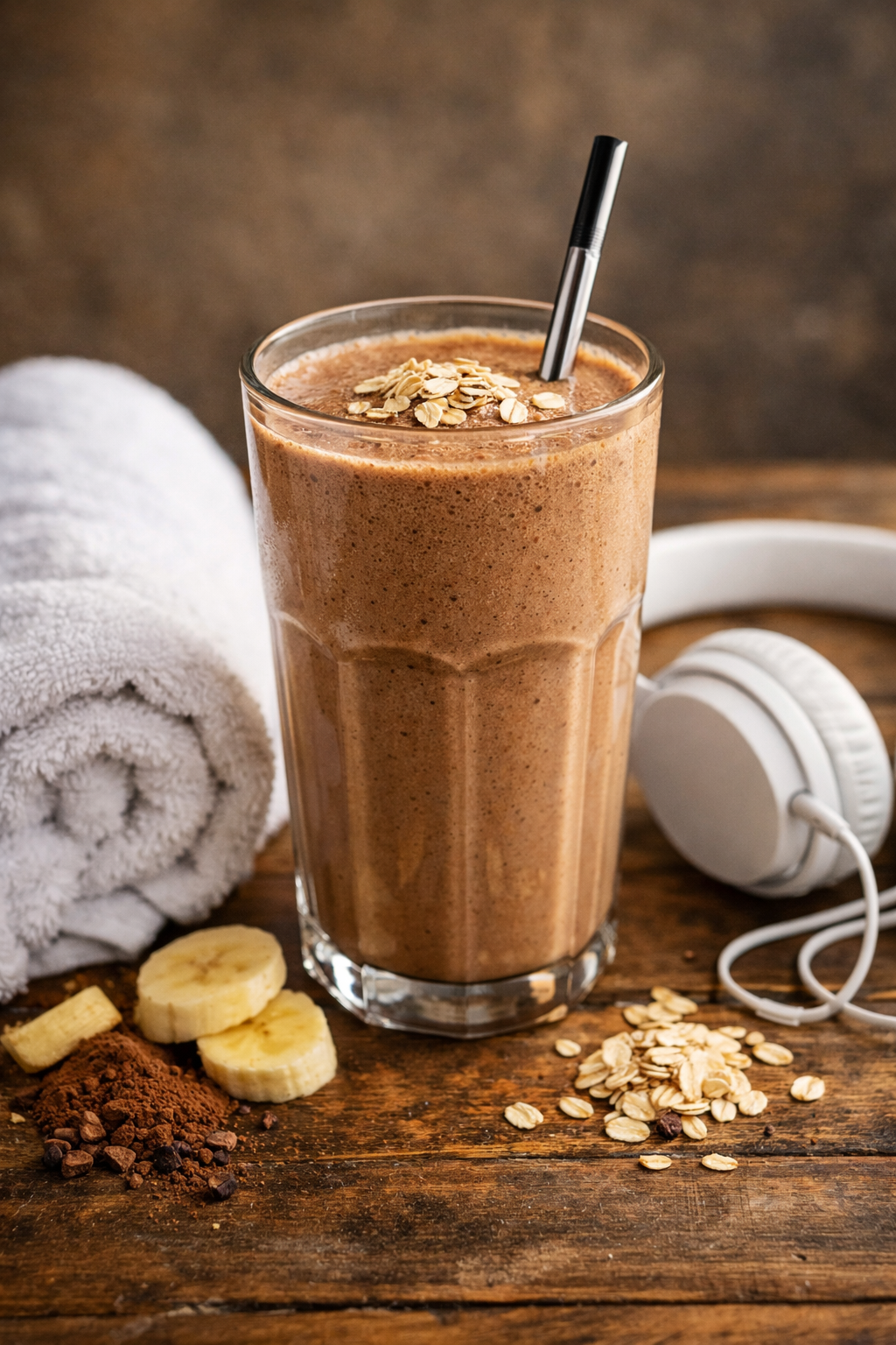 Batido proteico rápido para después de la actividad física