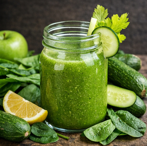 Jugo verde natural