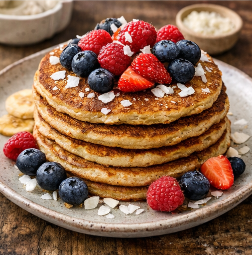 Pancakes sin azúcar